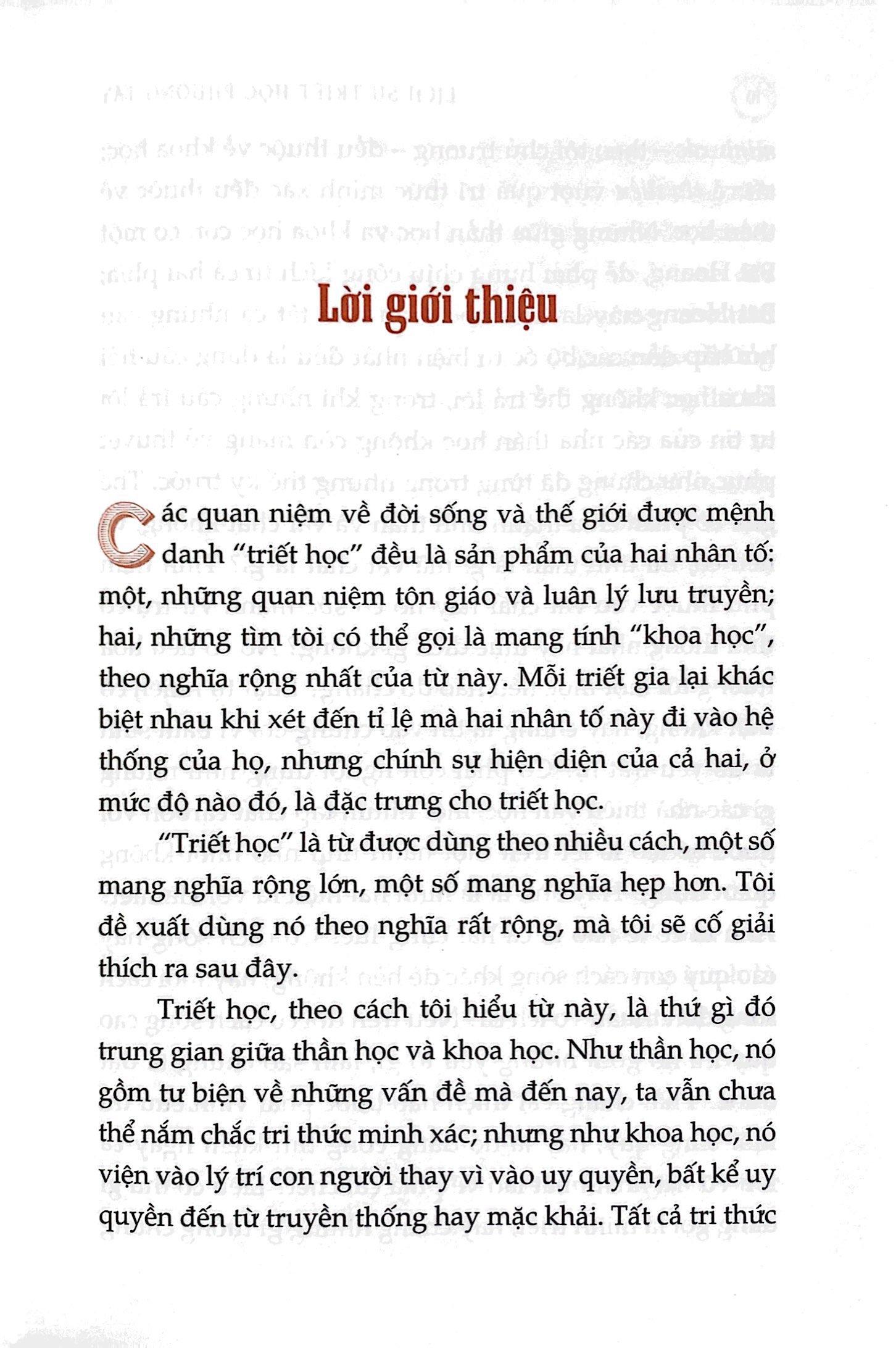 Lịch Sử Triết Học Phương Tây - Tập 1 - Triết Học Cổ Đại - Bìa Cứng