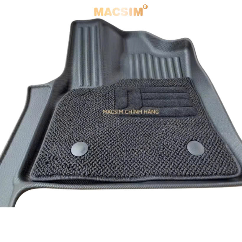 Thảm lót sàn dành cho xe Toyota Land cruiser LC300 2022+ 4 chỗ qd 2 lớp nhãn hiệu Macsim