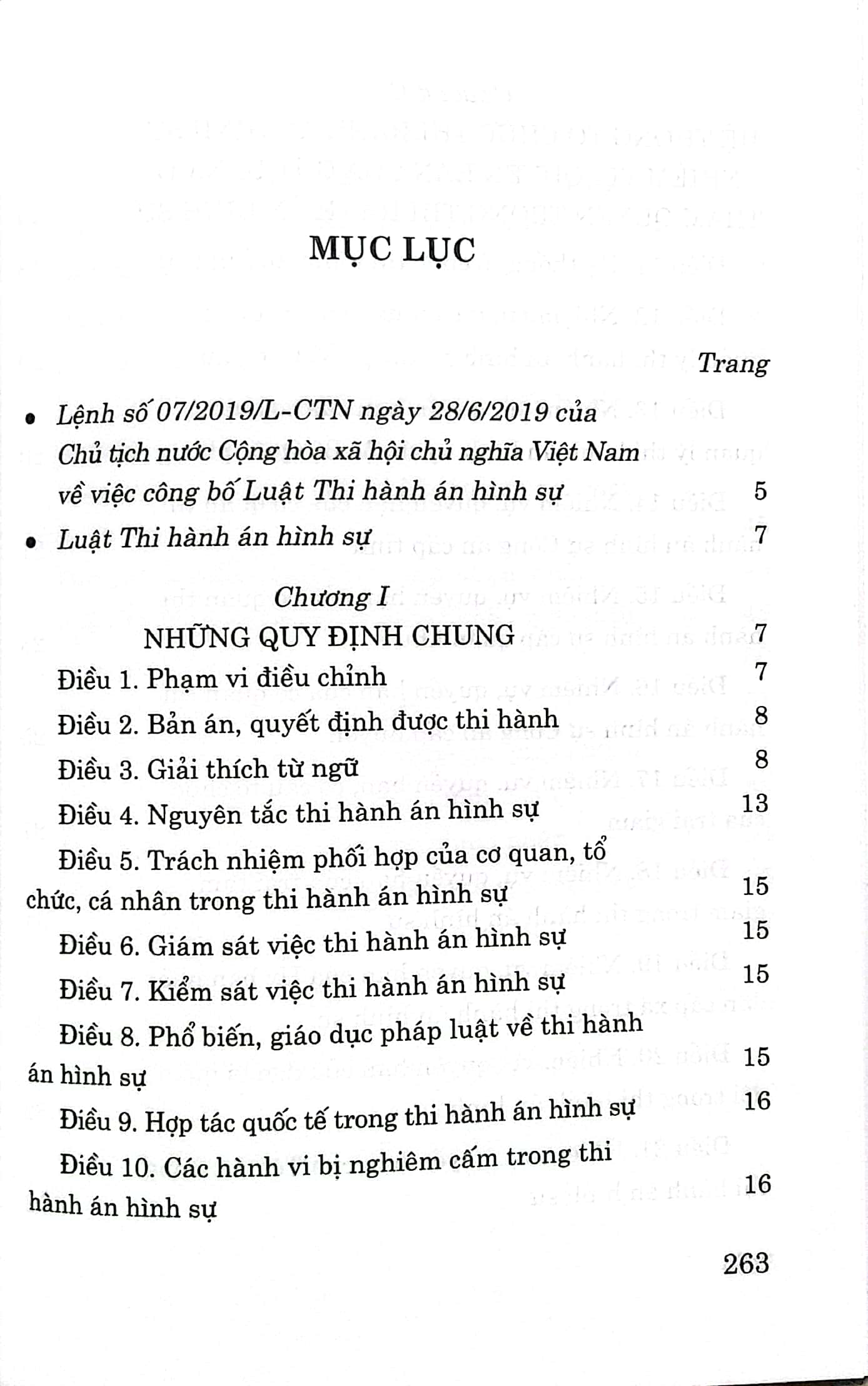 Luật Thi hành án hình sự (Hiện hành)