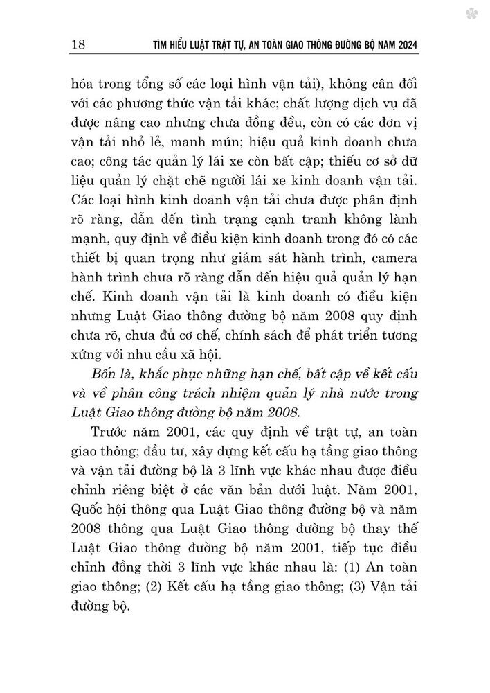 Tìm hiểu Luật trật tự, an toàn giao thông đường bộ năm 2024 - bản in 2025