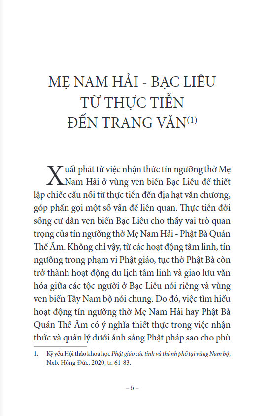 Phật Tính Dân Gian Nam Bộ - Đôi Điều Suy Ngẫm