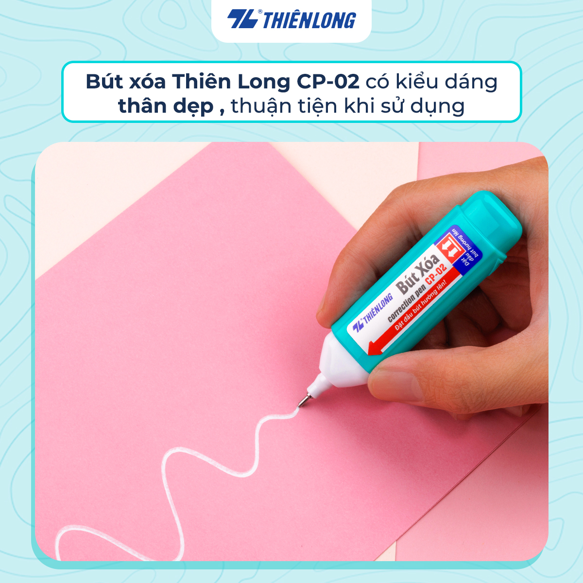 Bộ 2 Bút xóa Thiên Long CP-02