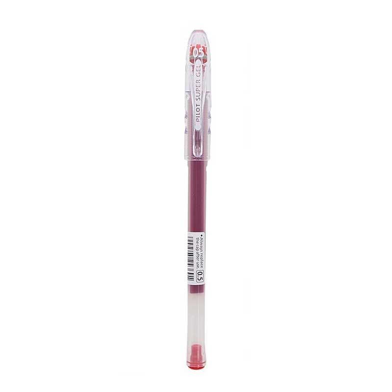 Bút Bi Pilot Supergel 0.5mm - Màu Đỏ