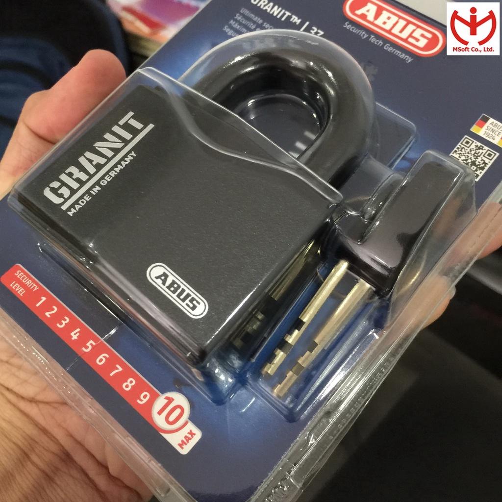 Bộ khóa ABUS GRANIT 37/55 có sẵn 2 chìa + làm thêm 2 chìa - MSOFT