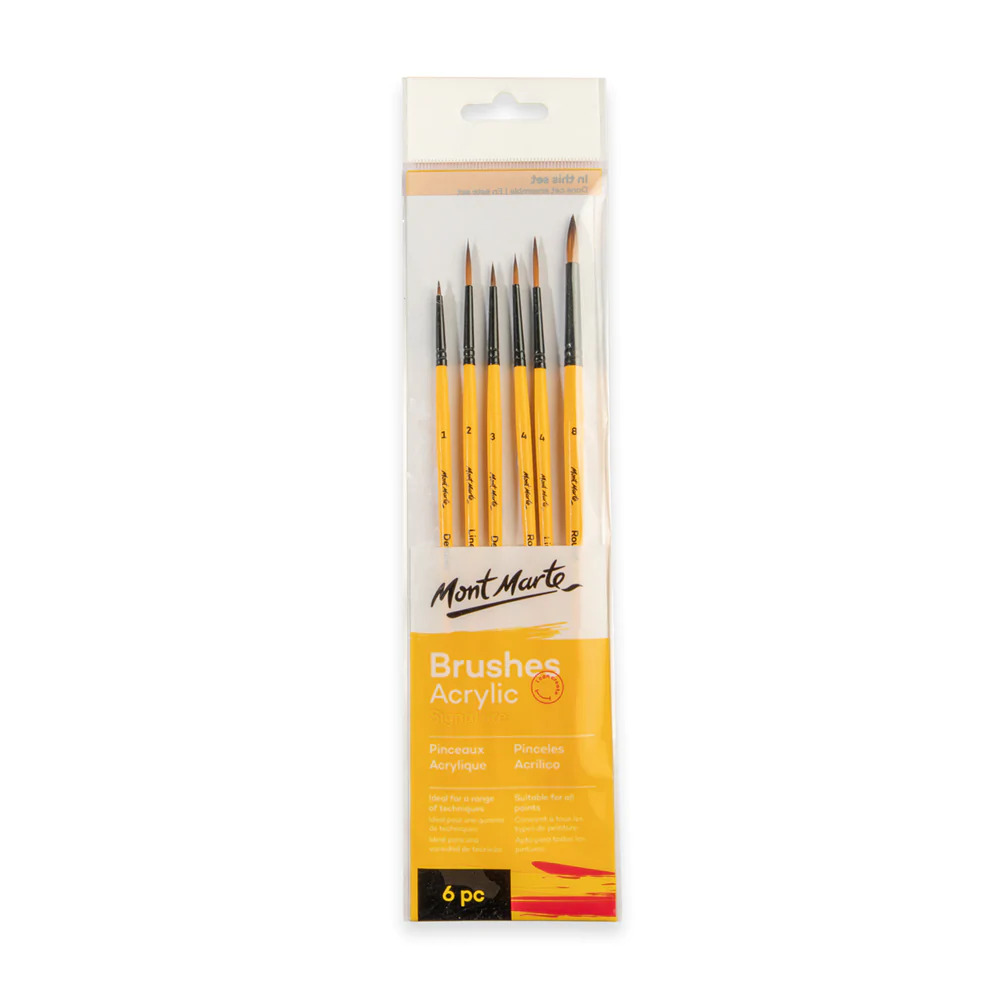 Combo màu Acrylic Mont Marte 48/36/24/18*36ml và dụng cụ vẽ đầy đủ cho người tập vẽ và vẽ chuyên nghiệp