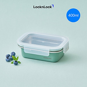 Hộp đựng thực phẩm bằng thép không gỉ LocknLock Color Coated STS Container nhiều dung tích