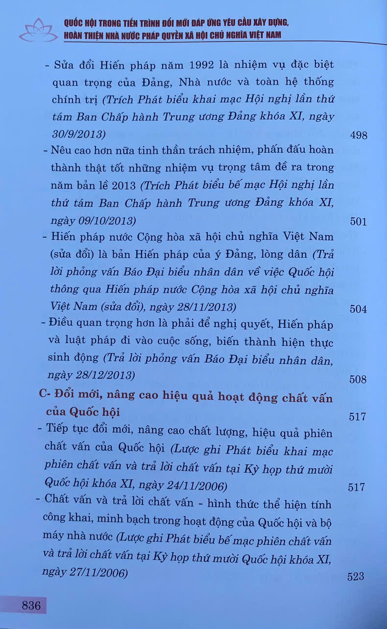 Quốc Hội Trong Tiến Trình Đổi Mới Đáp Ứng Yêu Cầu Xây Dựng Hoàn Thiện Nhà Nước Pháp Quyền XHCN Việt Nam