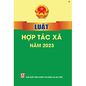 Luật hợp tác xã năm 2023 - bản in 2024