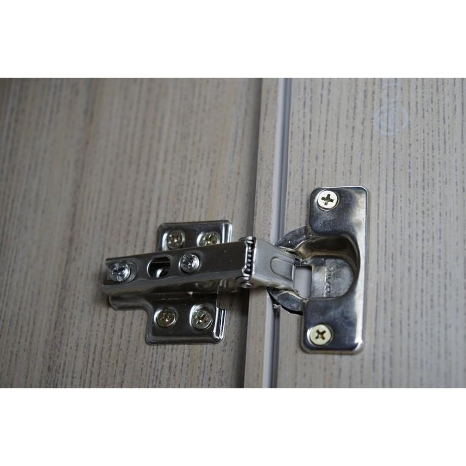 Tủ nhựa đài loan kèm kệ màu oak