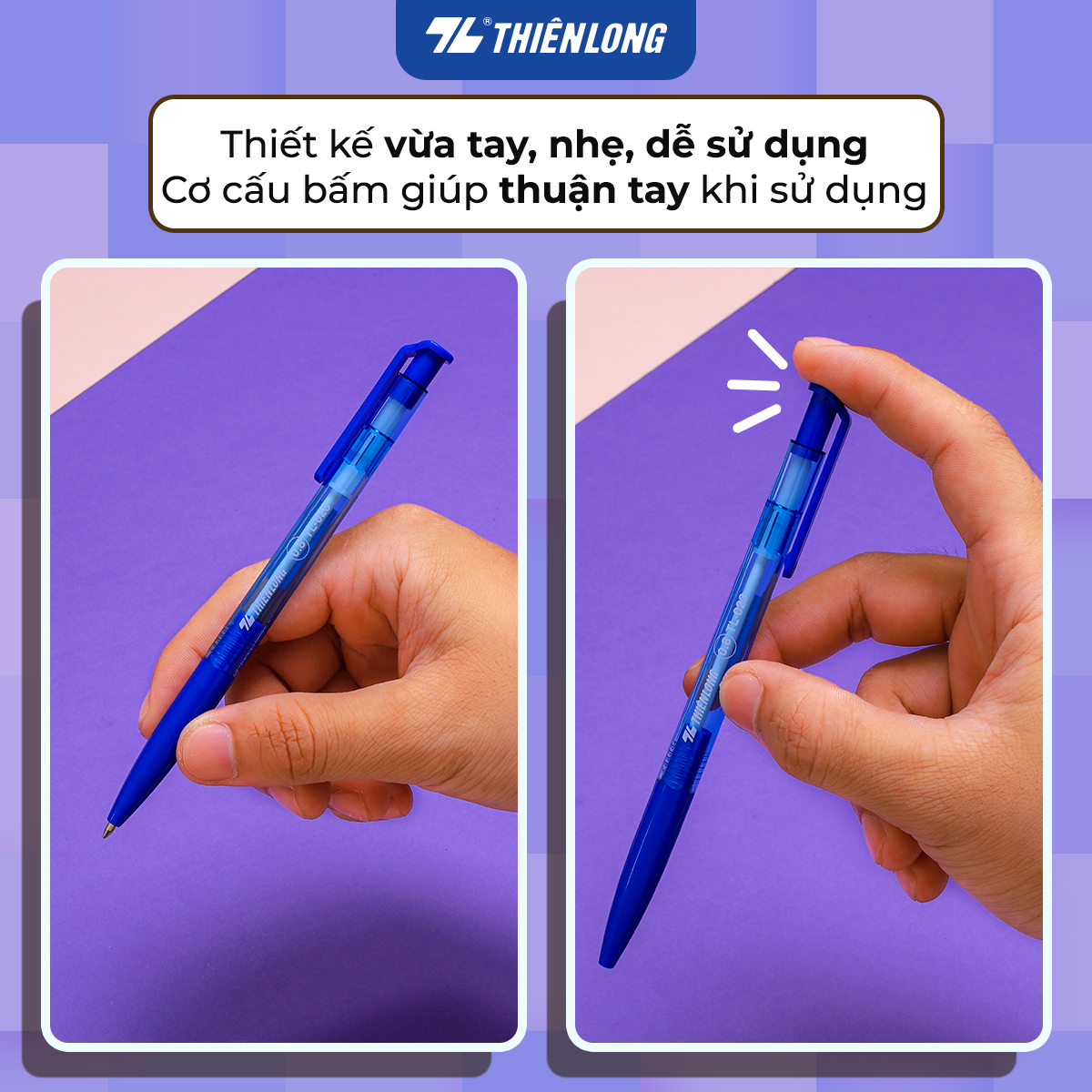 Combo 5 Bút Bi Thiên Long TL-023