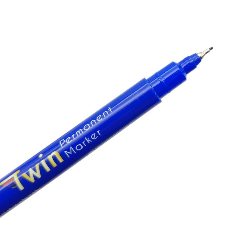 Bút Lông Dầu 2 Đầu - Hồng Hà GX-PM02 - Màu Xanh Dương