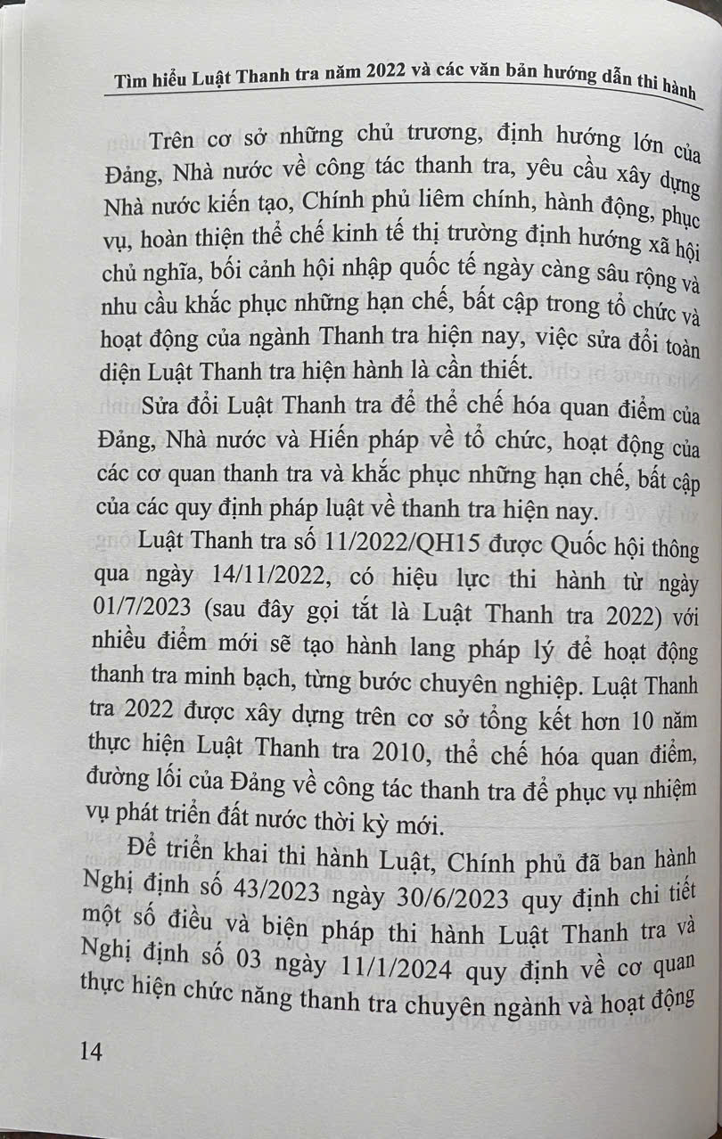 Tìm Hiểu Luật Thanh Tra Năm 2022 và Các Văn Bản Hướng Dẫn Thi Hành