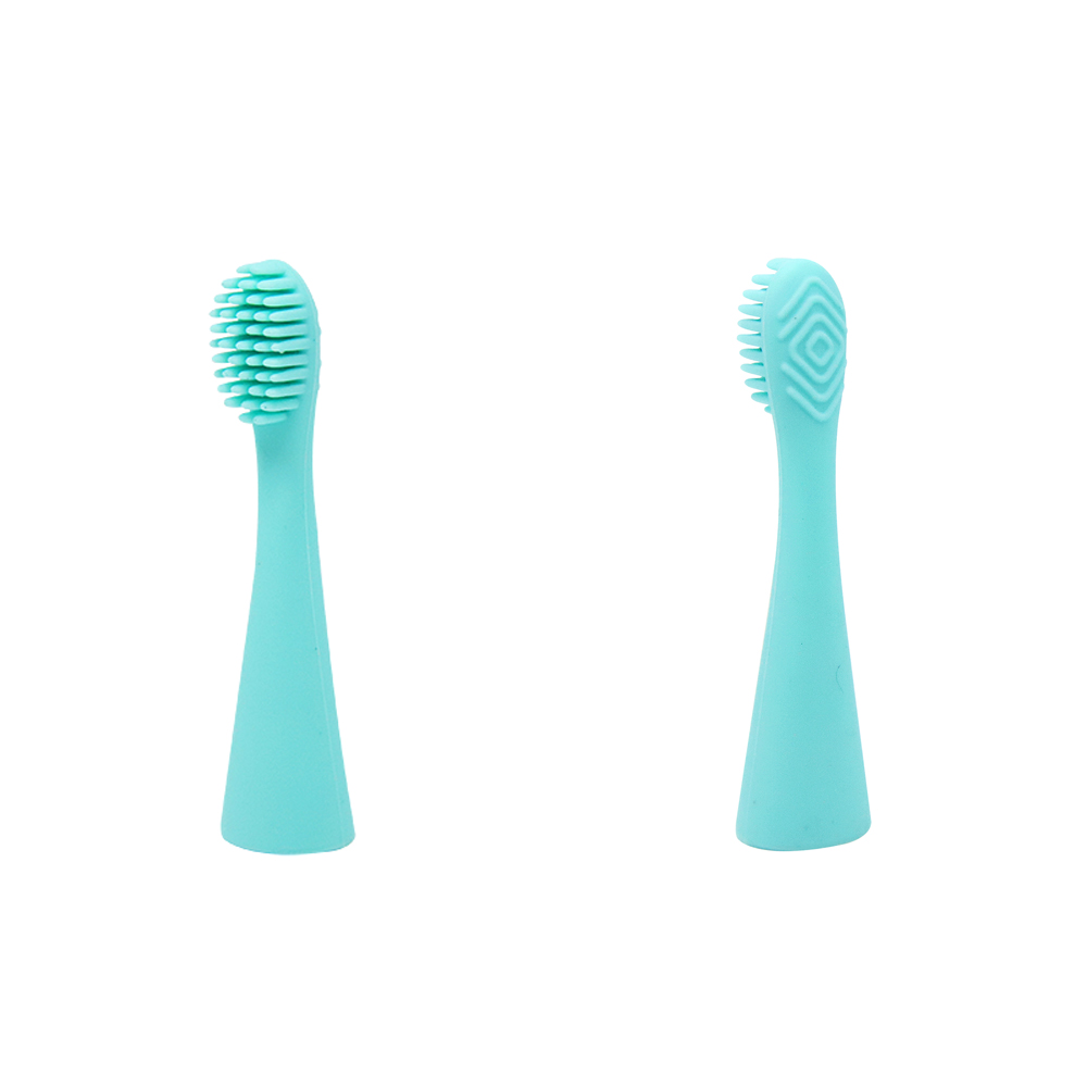 Đầu bàn chải silicon thay thế cho bé Marcus & Marcus - Xanh dương