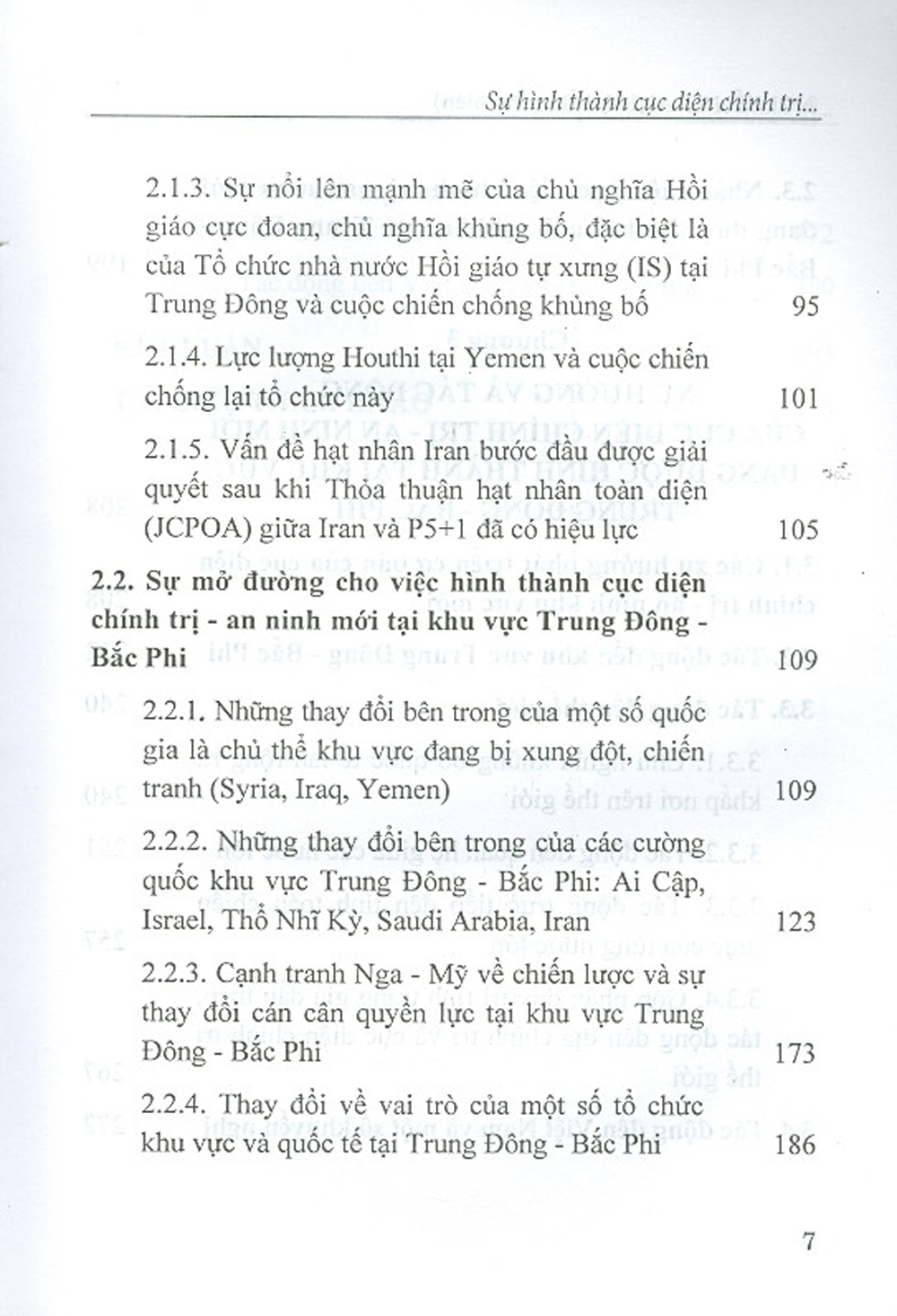 Sự Hình Thành Cục Diện Chính Trị - An Ninh Mới Tại Khu Vực Trung Đông - Bắc Phi Và Tác Động