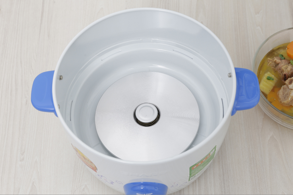 Nồi cơm nắp rời Sharp 1.8 lít KSH-D19V , Công suất 700W - Giao màu ngẫu nhiên - Hàng chính hãng