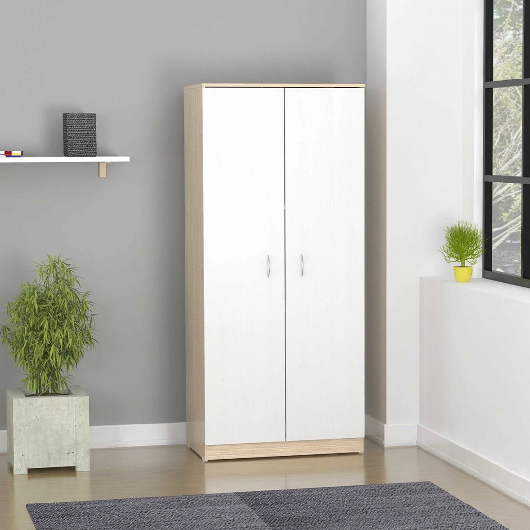 Tủ quần áo 2 cánh SMLIFE Coromandel