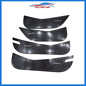 Ốp tapli Sorento 2021-2022 vân cacbon chống xước va đập khi mở cửa và làm đẹp xe