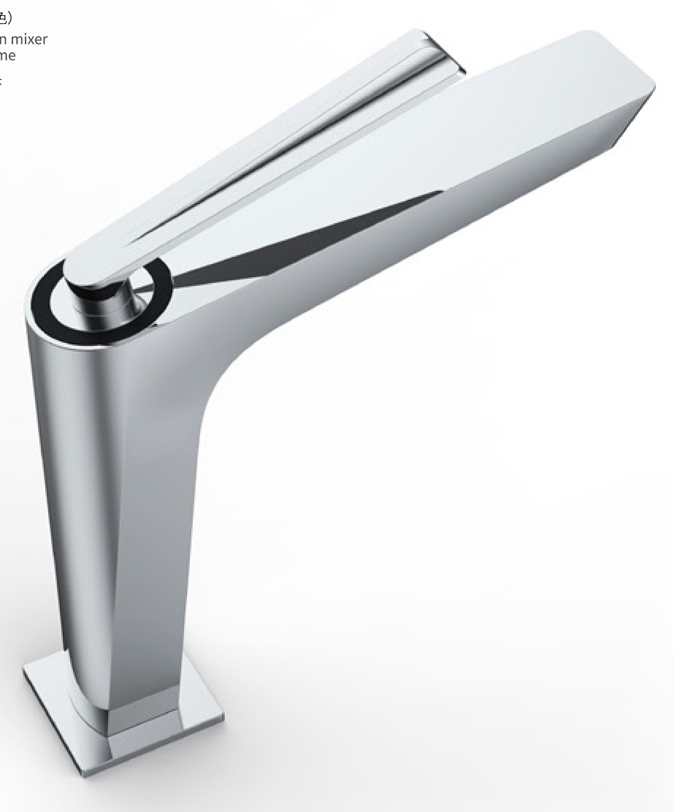 VÒI LAVABO ĐỒNG THAU NÓNG LẠNH EUROVINTO CAO CẤP MÃ 6803