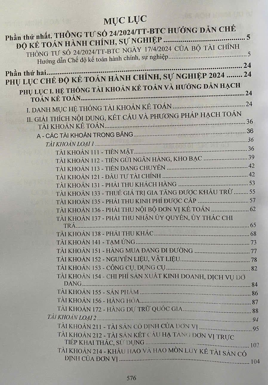 Hướng Dẫn Thực Hành Chế Độ Kế Toán Hành Chính, Sự Nghiệp