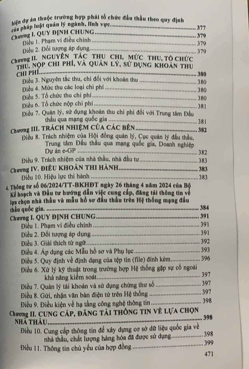 Luật Đấu Thầu Hệ Thống Những Văn Bản Quy Định Chi Tiết Thi Hành