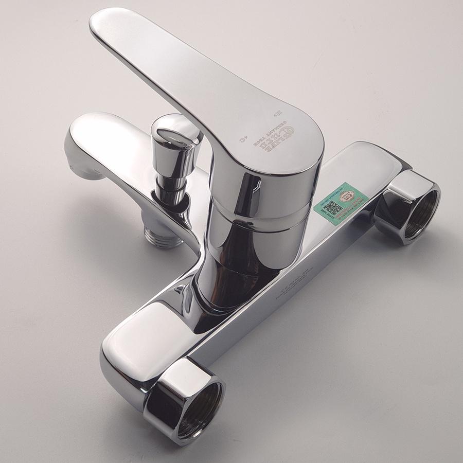 Củ sen nóng lạnh Đồng mạ Chrome Eurolife EL-7001 (Trắng bạc)