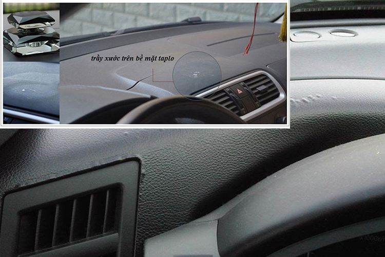 Thảm Nỉ Chống Nóng Táp Lô Xe Ô Tô Hyundai Sonata 2015 CATA TAPLOHYUSON - 13 (Đen)