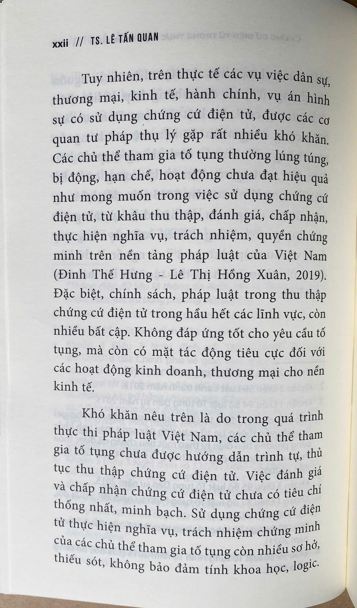 Chứng Cứ Điện Tử Trong Thực Hiện Pháp Luật