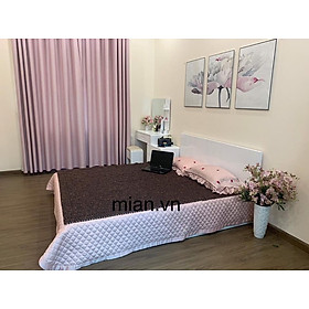 Chiếu Hạt Gỗ Trắc Mộc - Kích thước 1,8mx2m hạt 1.2cm ( video,hình thật )