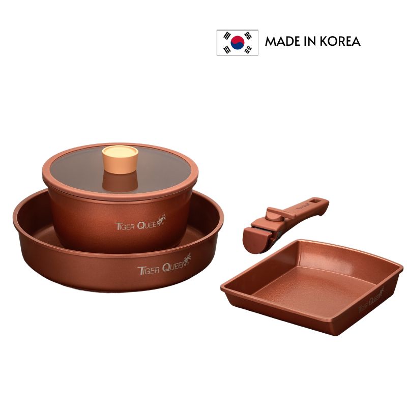 COMBO TIGER ƯU ĐÃI : Mua nồi cơm điện JKW-A18W tặng bộ nồi Tiger Queen DCWCB-SET - Hàng chính hãng