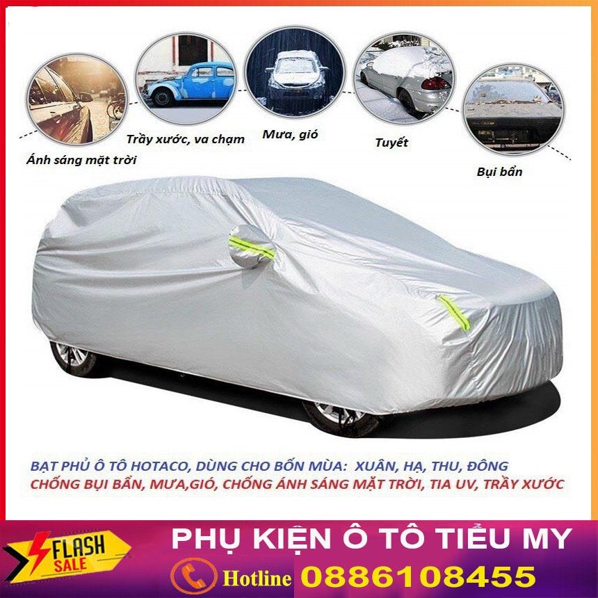 Bạt Phủ Xe Ô Tô Vải Dù Hyundai I10, I20, I30, Accent, Santafe, Tucson, Kona, Getz, Avante, Elantra, Sonata
