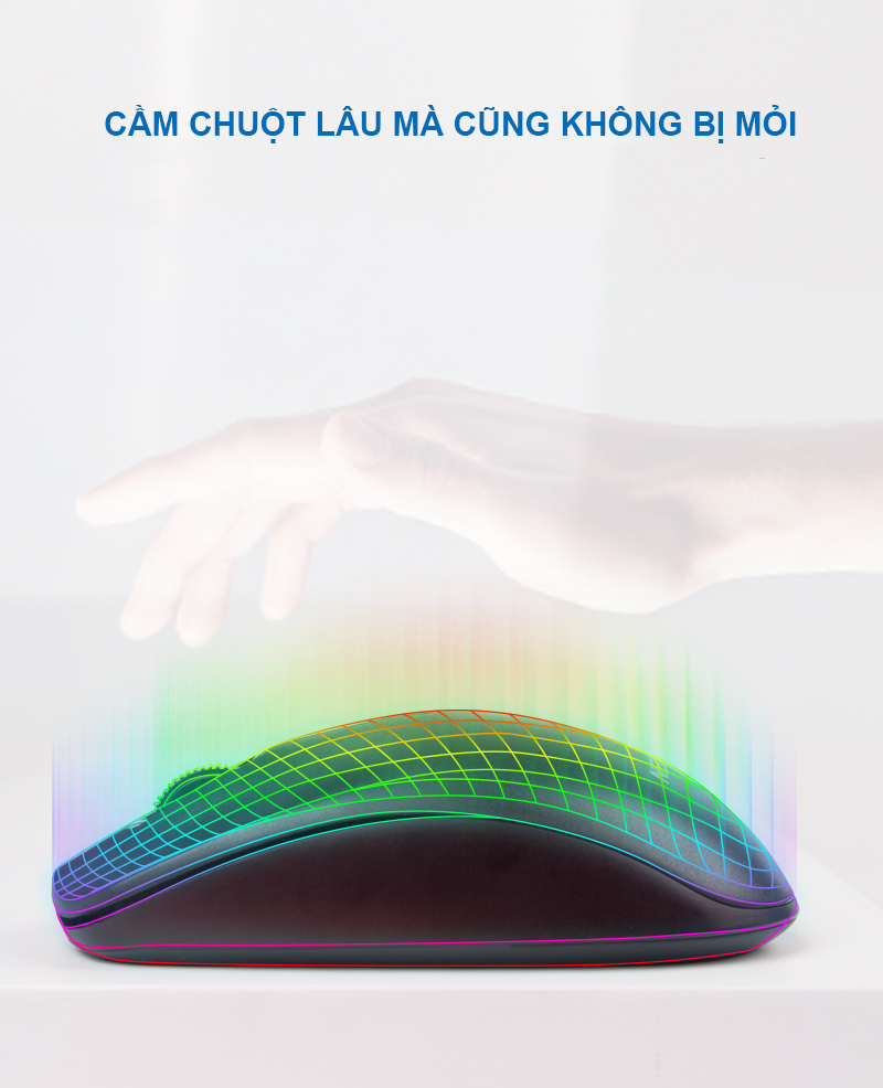 Chuột văn phòng có dây Newmen M007 màu Đen - Hàng Chính Hãng