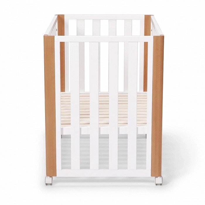 GIƯỜNG CŨI/ NÔI CŨI ĐA NĂNG 2 TRONG 1 (KHÔNG CÓ PHỤ KIỆN NỆM) DÀNH CHO BÉ TỪ 0 THÁNG TUỔI NICO KINDERKRAFT - HÀNG CHÍNH HÃNG