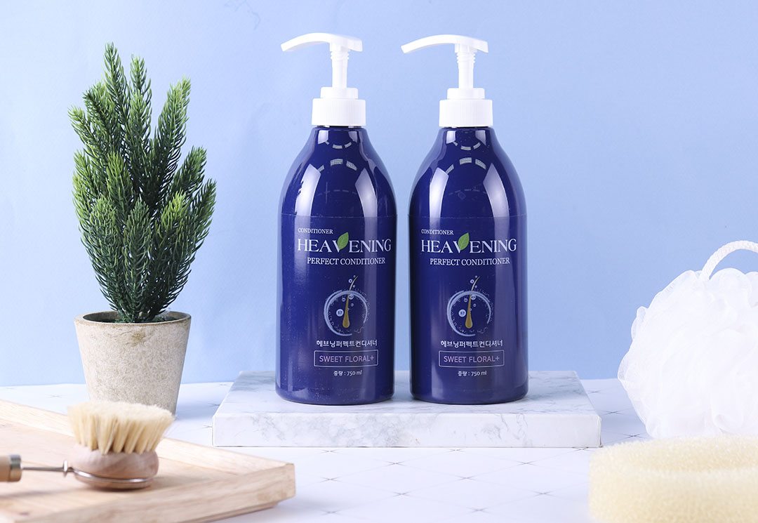 Combo 01 chai Dầu Gội & 01 Dầu Xả chăm sóc tóc suôn mượt cao cấp Heavening Perfect TẶNG KÈM Hộp & Túi đựng