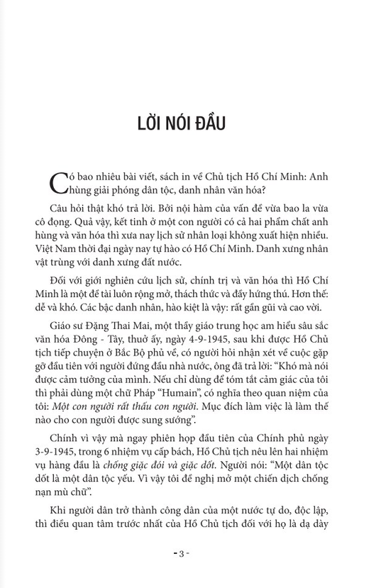 Lòng Nhân Ái Của Bác Hồ