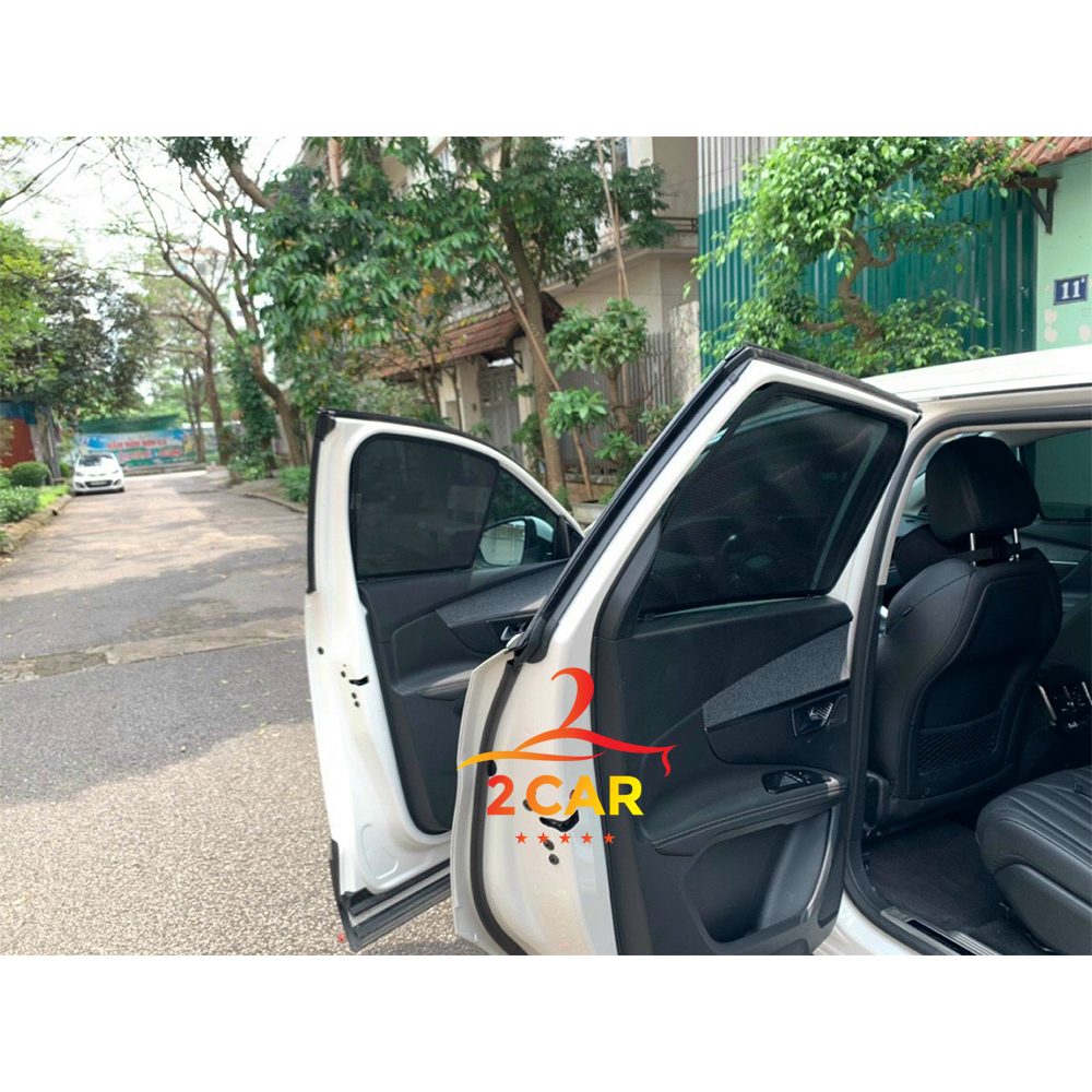 Rèm Che Nắn xe Toyota RUSH loại 2 Rèm Chắn Nắng Nam Châm Cho Xe ô tô, Bộ 4 Tấm, có nam châm