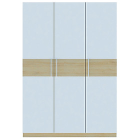 TỦ QUẦN ÁO GỖ CÔNG NGHIỆP 3 CÁNH OHAHA - TQA053