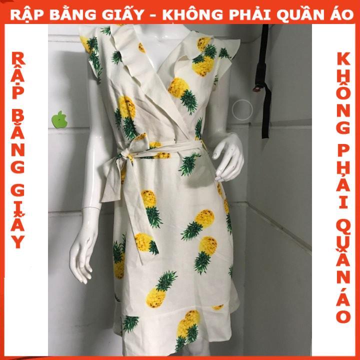 Rập đầm cánh tiên - Rập giấy mã 527 (BẢN VẼ)
