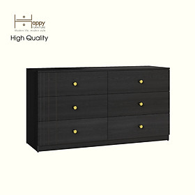 [Happy Home Furniture] JOVIE, Tủ lưu trữ 6 ngăn kéo, 140cm x 45cm x 75cm ( DxRxC), THK_152