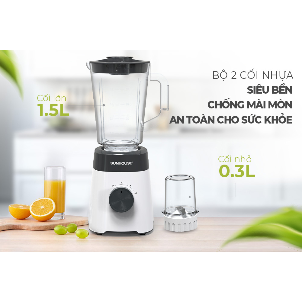 Máy xay sinh tố đa năng Sunhouse SHD5114 (450W) - Hàng chính hãng