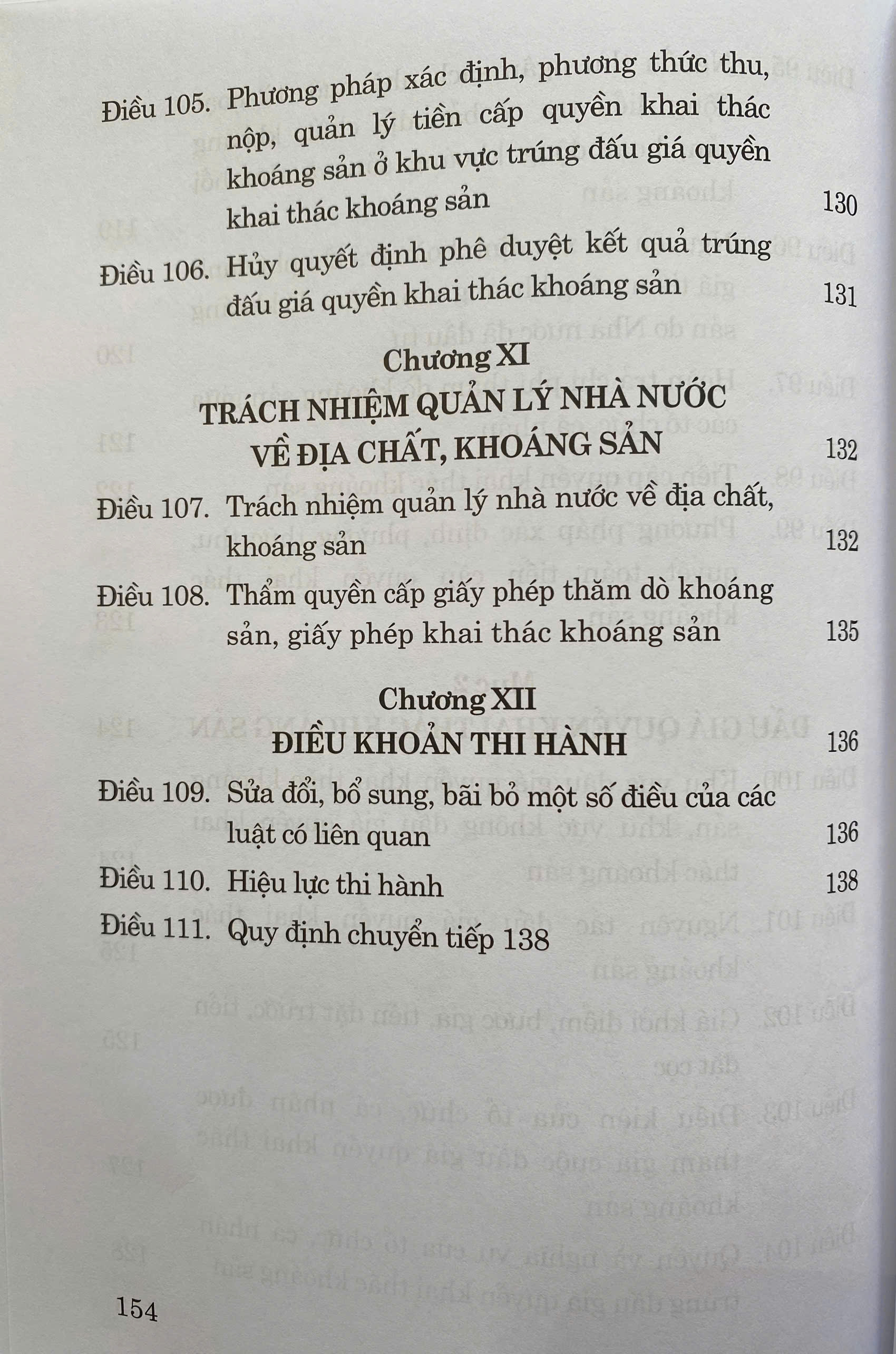 Luật Địa Chất và Khoáng Sản năm 2024