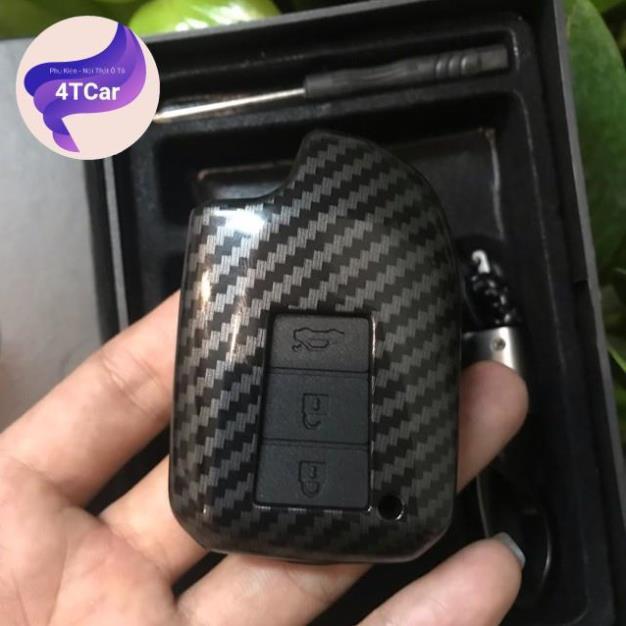 ỐP CHÌA KHÓA DÀNH CHO XE TOYOTA VIOS 2019 2020- BỌC BẢO VỆ CHÌA KHÓA VÂN CACBON CHO XE Ô TÔ M19