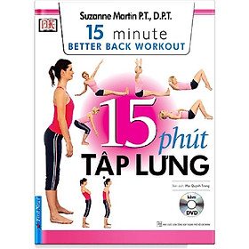 Sách 15 Phút Tập Lưng (Kèm 1 Đĩa DVD) - Bản Quyền