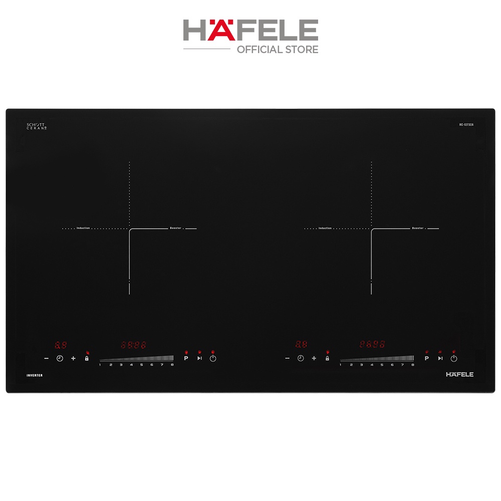 Bếp từ 2 vùng nấu Hafele HC-I2732A 536.61.726 (Hàng chính hãng)