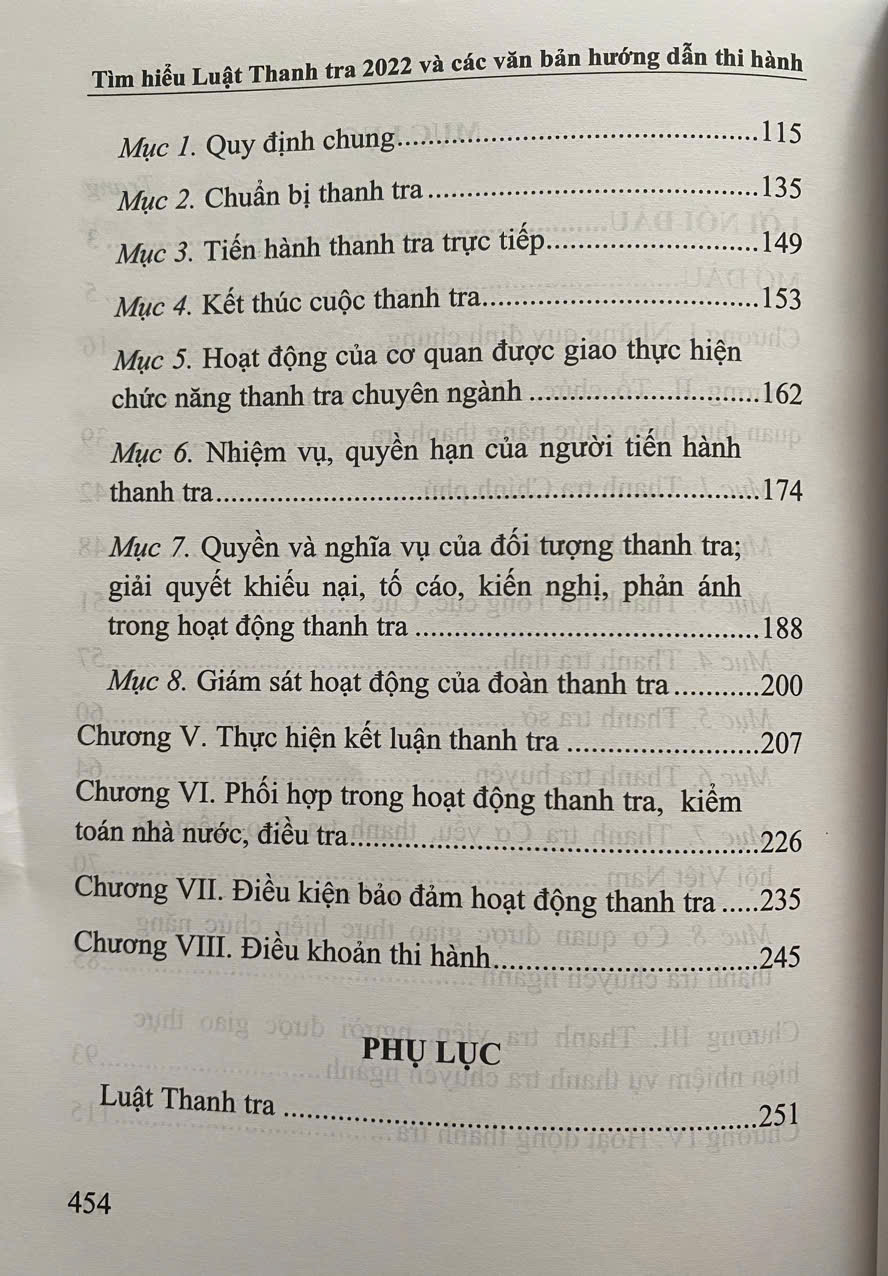 Tìm Hiểu Luật Thanh Tra Năm 2022 và Các Văn Bản Hướng Dẫn Thi Hành