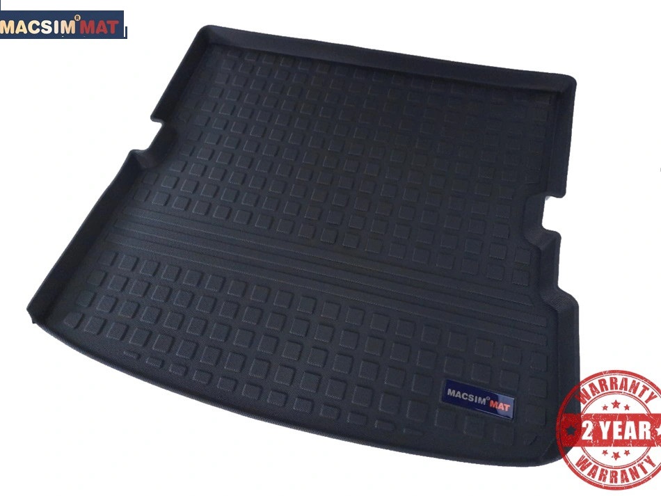 Thảm lót cốp xe ô tô Audi Q7 2010-2015 nhãn hiệu Macsim chất liệu TPV cao cấp màu đen(002)