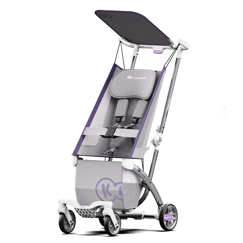 Xe đẩy gấp gọn Kinderkraft KP2 cho bé từ 6 tháng đến 4 tuổi, 22kg - Hàng chính hãng