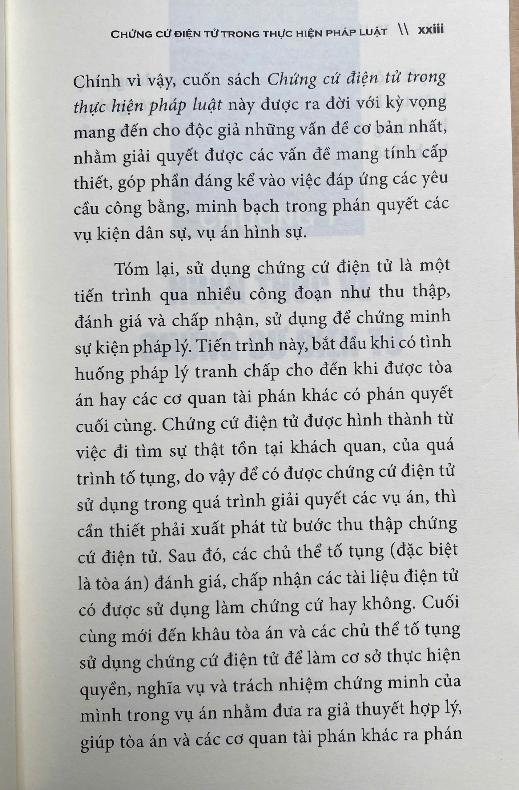 Chứng Cứ Điện Tử Trong Thực Hiện Pháp Luật