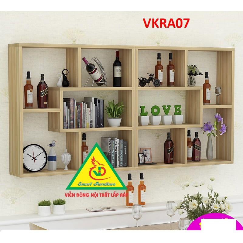 Kệ trang trí treo tường VKRA07A - Nội thất lắp ráp
