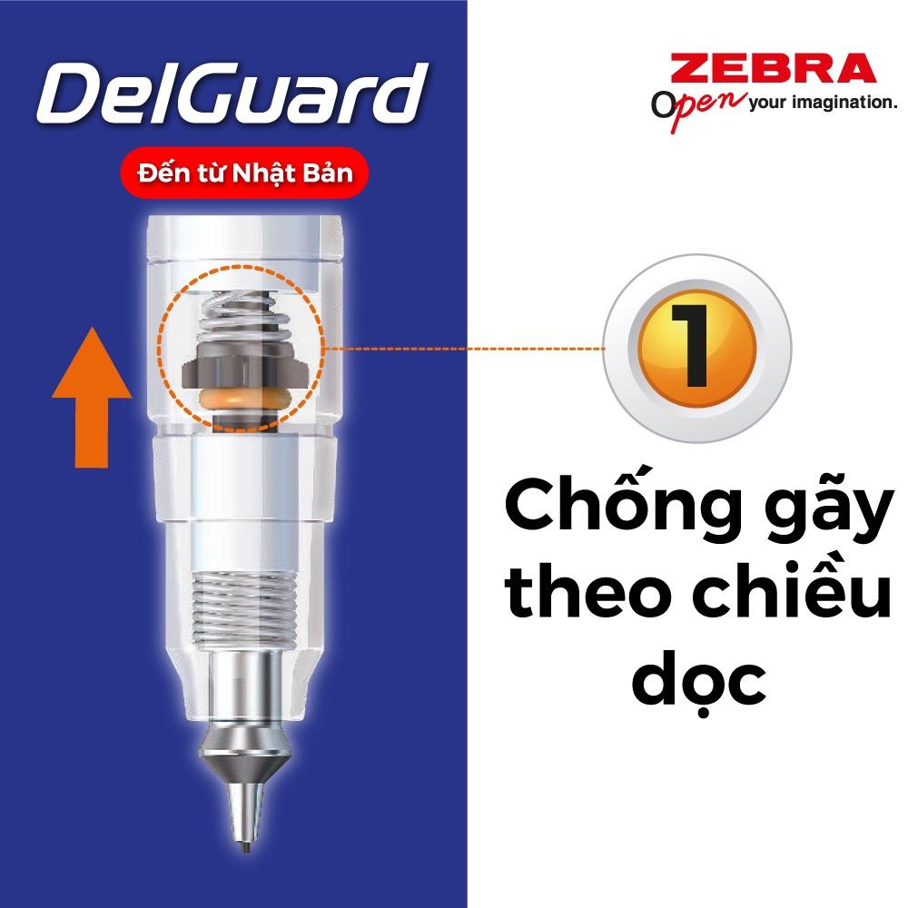 Viết Chì bấm không gãy Zebra Delguard Light 0.5mm