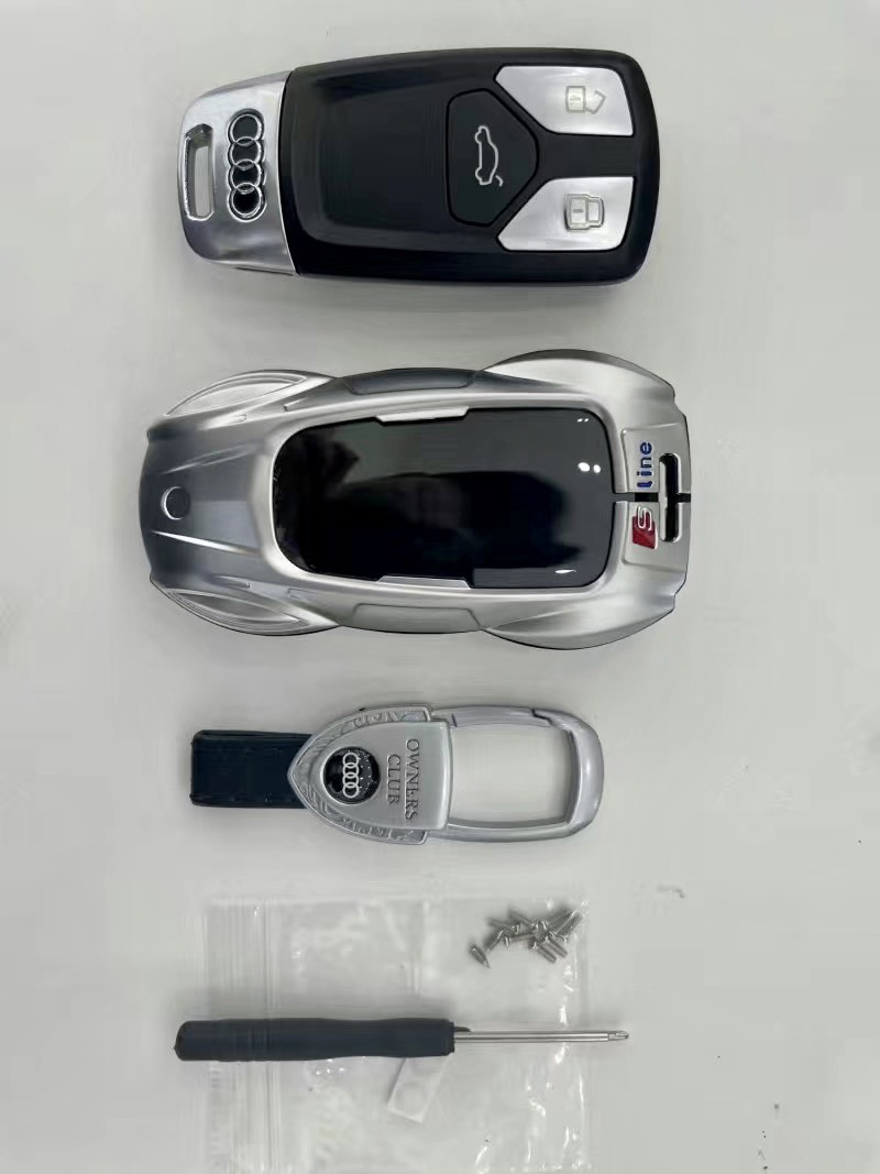 Vỏ Ốp chìa khóa Hãng xe ô tô Audi 2 phiên bản Độc Đẹp
